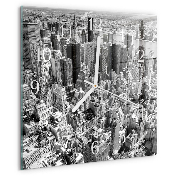 Square wall clock Horizon