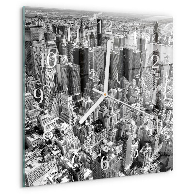Square wall clock Horizon