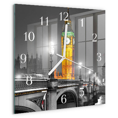 Square wall clock Big Ben