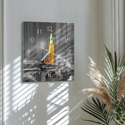 Square wall clock Big Ben
