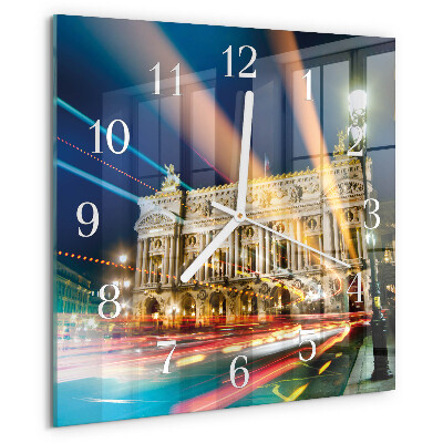 Square wall clock Light