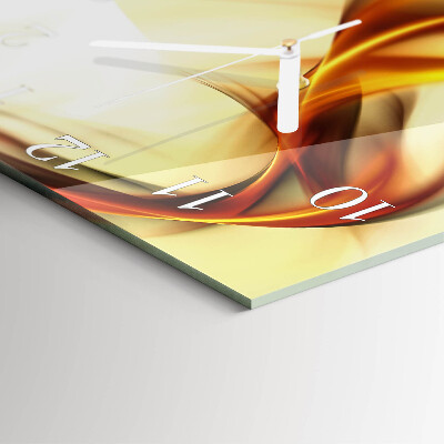 Square wall clock Abstraction