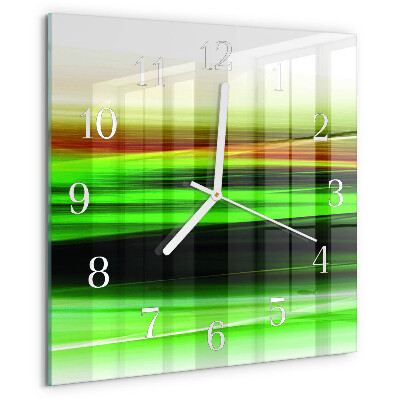 Square wall clock Abstraction