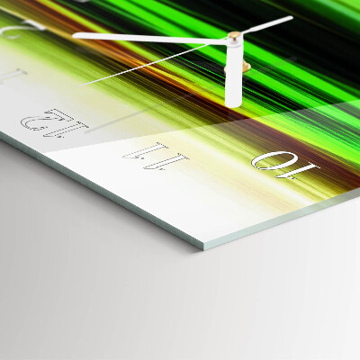 Square wall clock Abstraction
