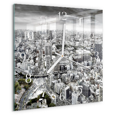 Square wall clock City