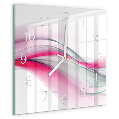 Square wall clock Abstraction