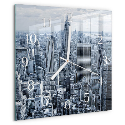 Square wall clock City