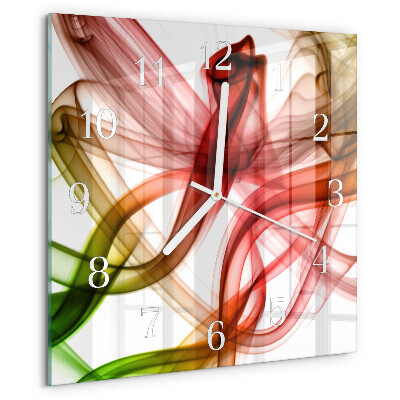 Square wall clock Abstraction