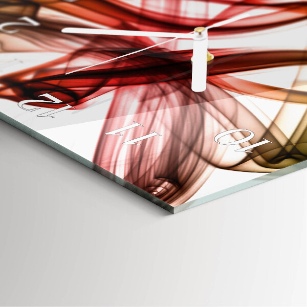 Square wall clock Abstraction