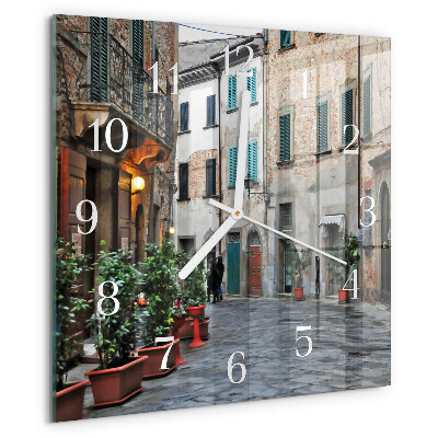 Square wall clock Avenue