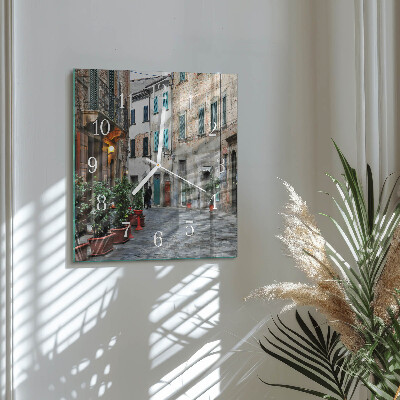 Square wall clock Avenue