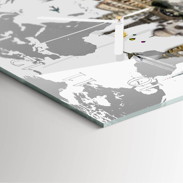 Square wall clock World