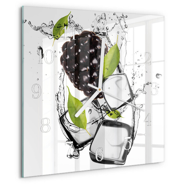 Square wall clock Blackberry
