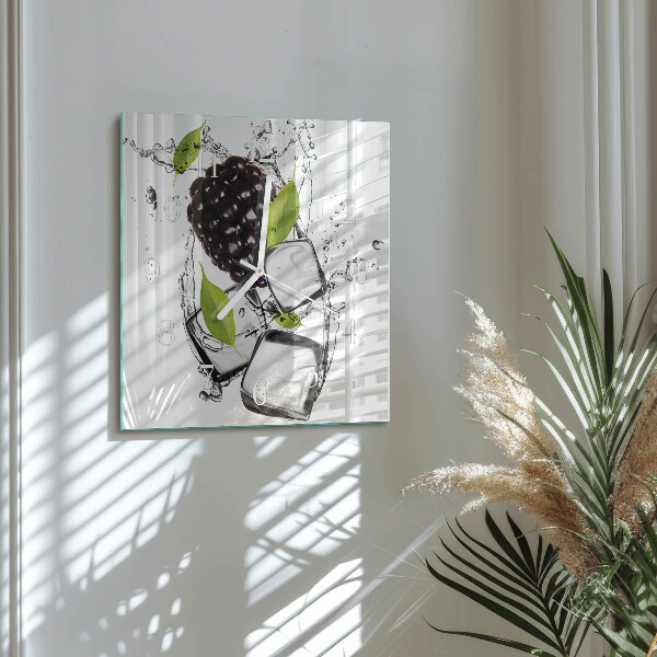 Square wall clock Blackberry