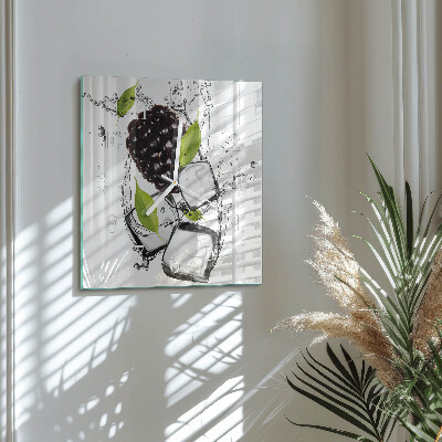 Square wall clock Blackberry