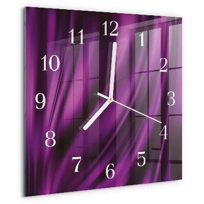 Square wall clock Abstraction