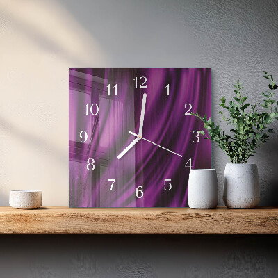 Square wall clock Abstraction