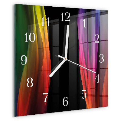 Square wall clock Abstraction