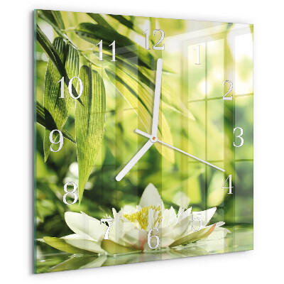 Square wall clock Nature