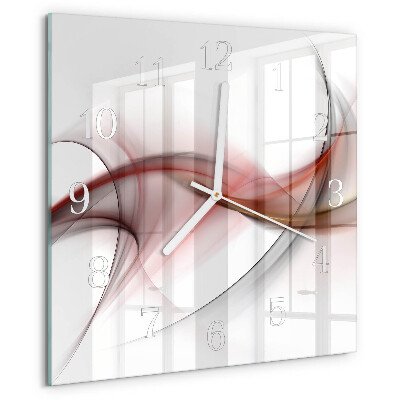 Square wall clock Abstraction