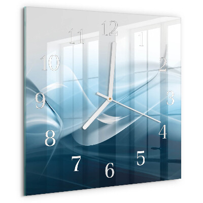 Square wall clock Abstraction