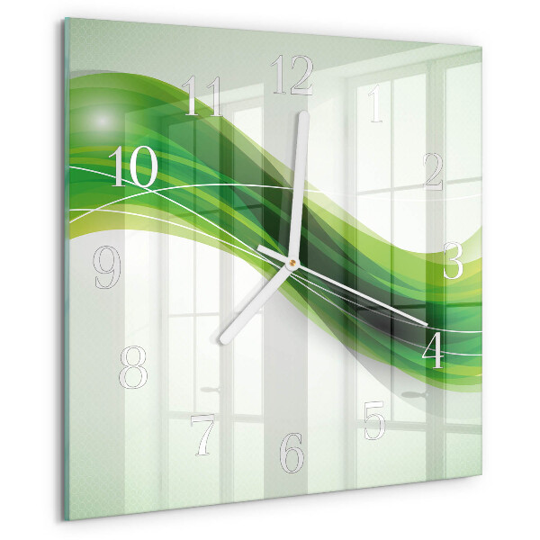 Square wall clock Abstraction