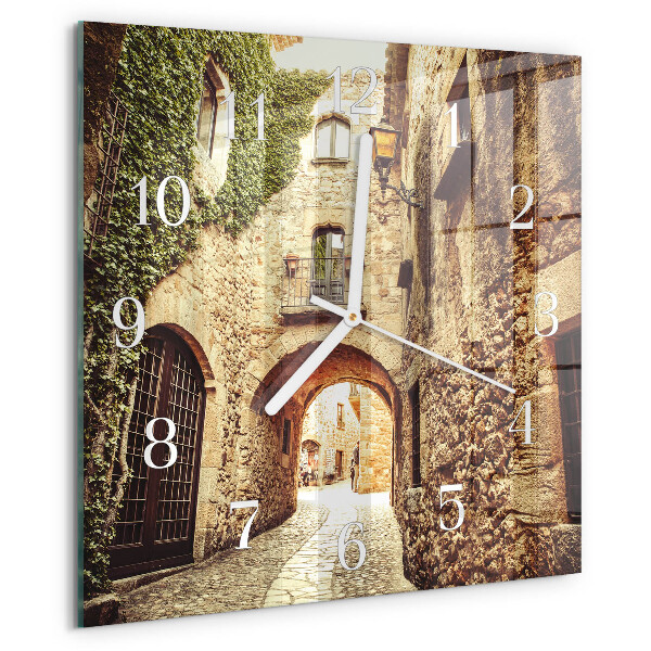 Square wall clock Avenue
