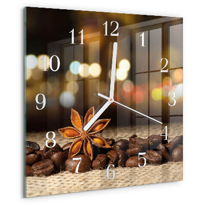 Square wall clock Anise