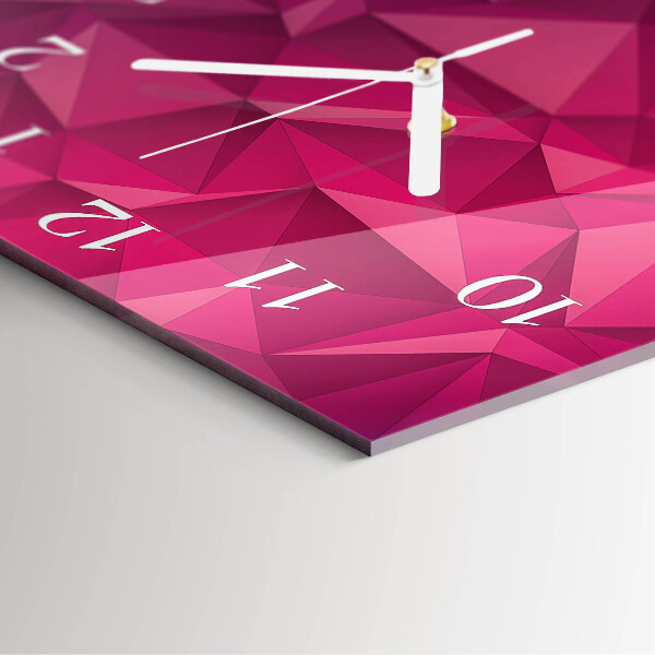 Square wall clock Abstraction