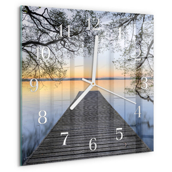 Square wall clock Dusk