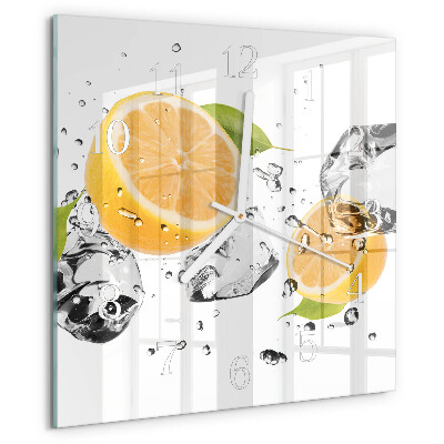 Square wall clock Citric