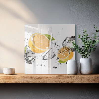 Square wall clock Citric