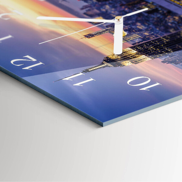 Square wall clock City