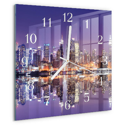 Square wall clock City