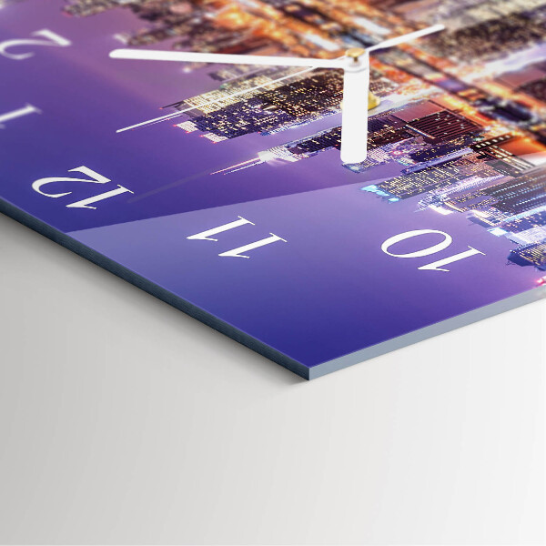 Square wall clock City