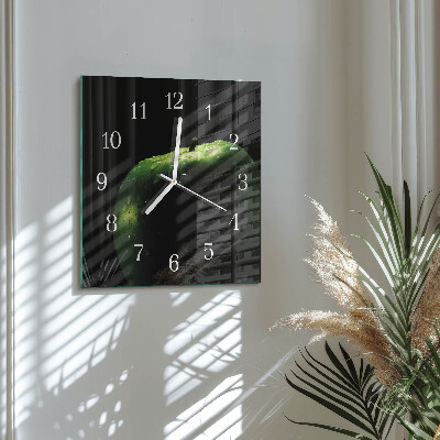 Square wall clock Apple