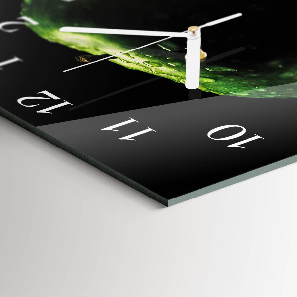 Square wall clock Apple