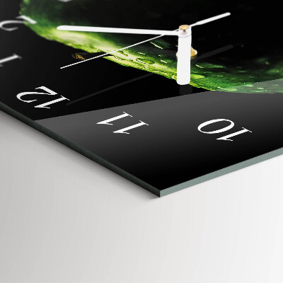 Square wall clock Apple