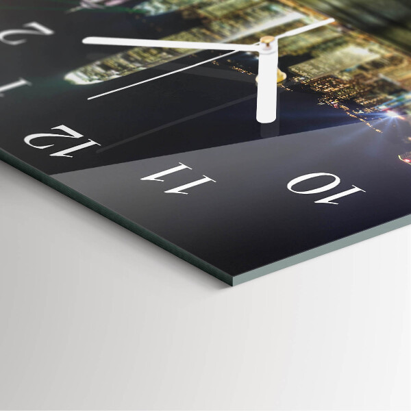 Square wall clock Horizon