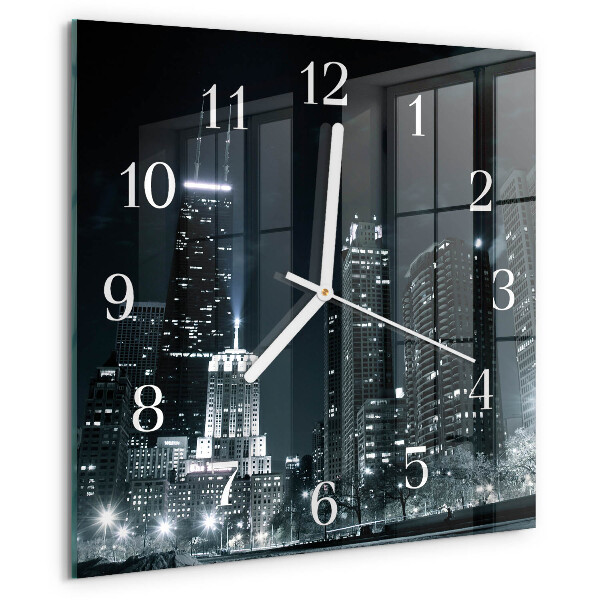 Square wall clock City