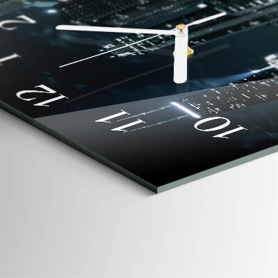 Square wall clock City