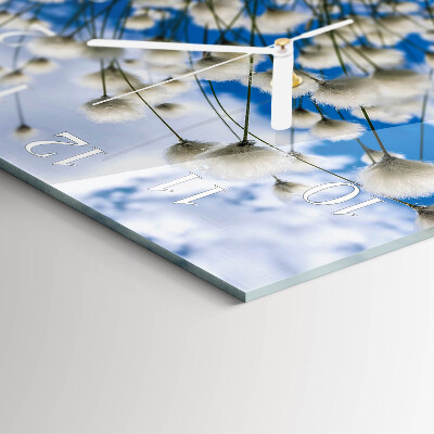 Square wall clock Cotton