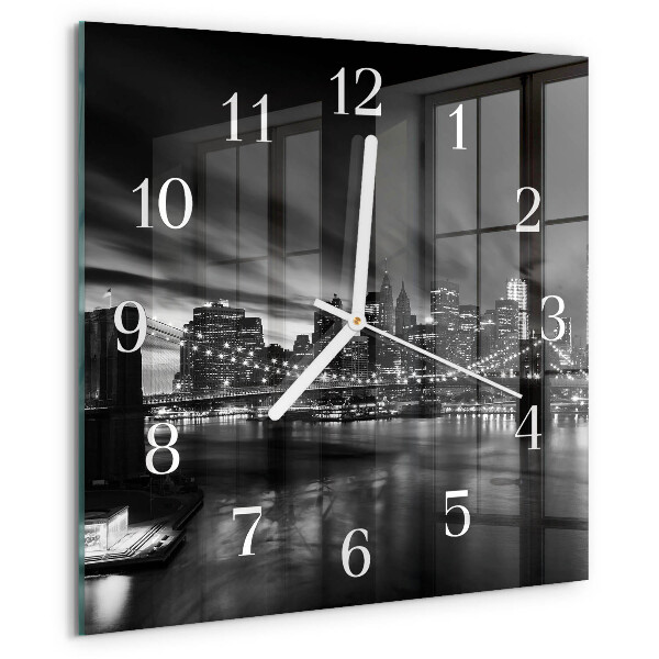 Square wall clock City