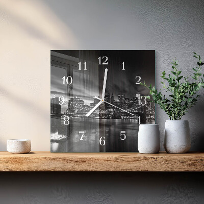 Square wall clock City