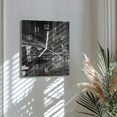 Square wall clock City