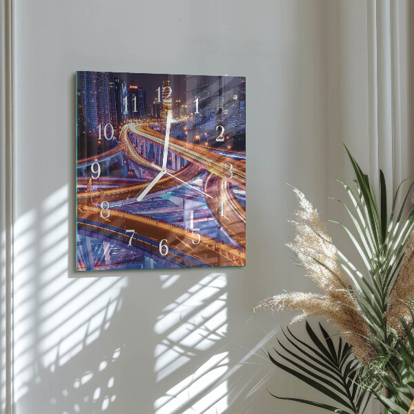 Square wall clock Transfer