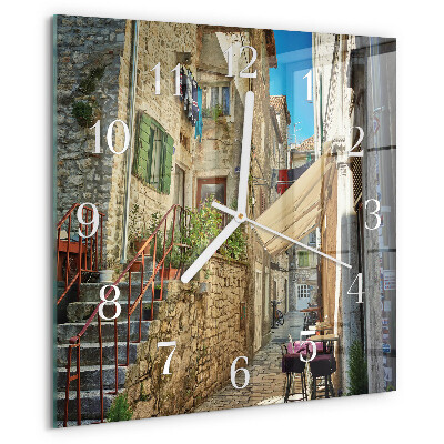 Square wall clock Avenue
