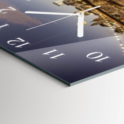 Square wall clock Night Light