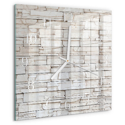 Square wall clock Clinker