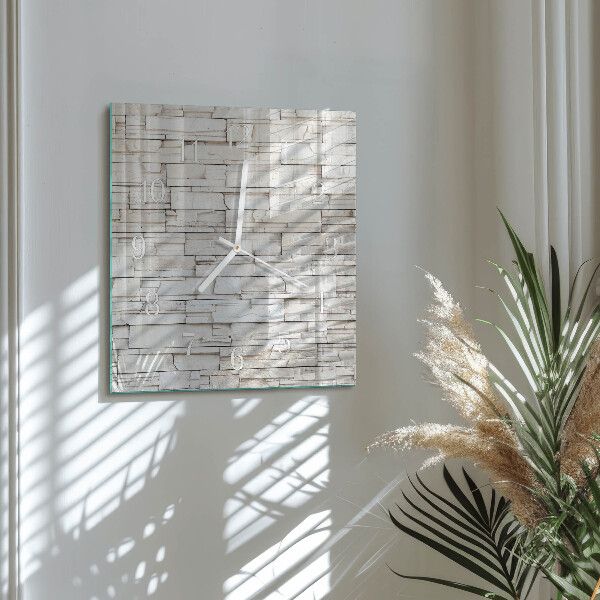 Square wall clock Clinker
